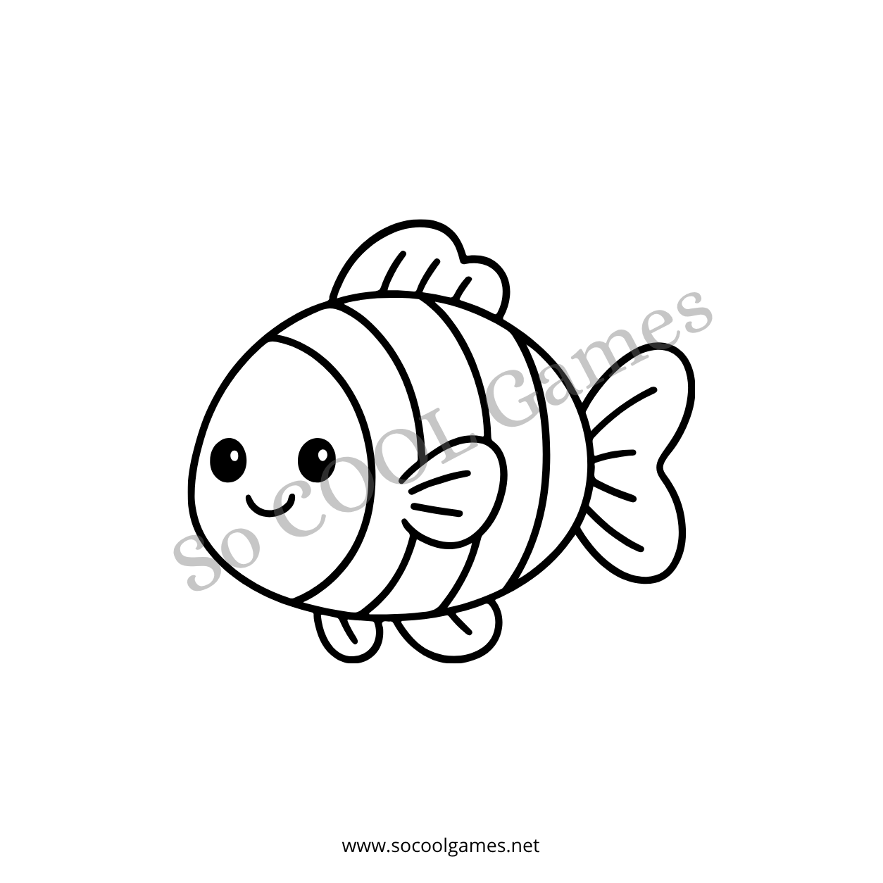 Cut Sea Animals - Colouring Book