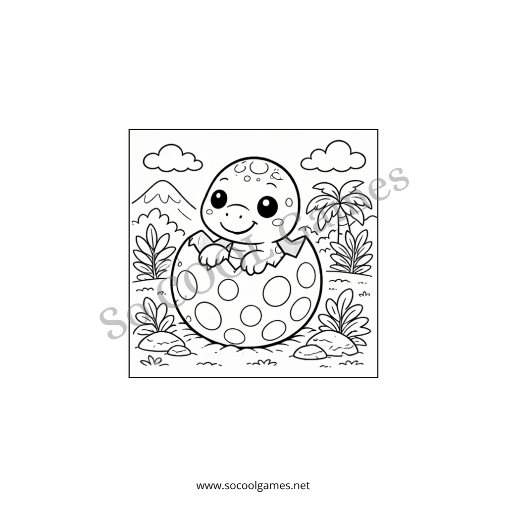 Dinosaurs - Colouring Book