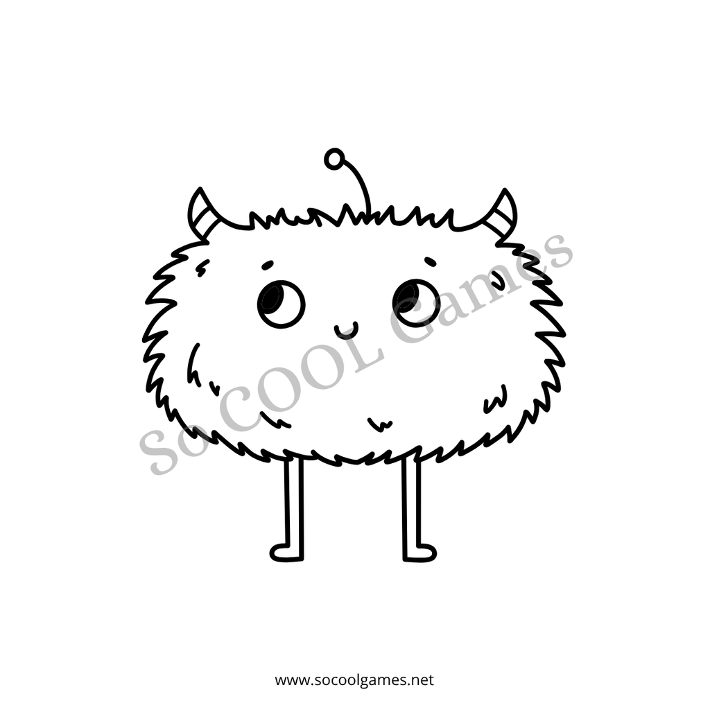 Little Monsters - Colouring Book