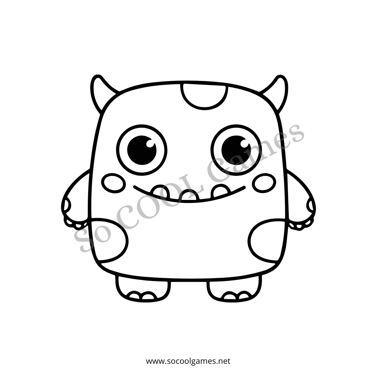 Little Monsters - Colouring Book