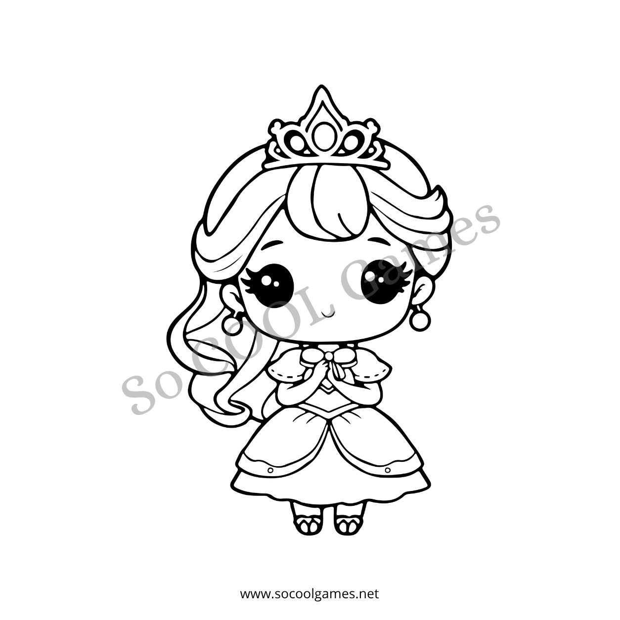 Princess Kingdom - Colouring Book