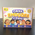 Caixa Emoções em Cena da So Cool Games, para idades dos 5 aos 9 anos
