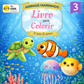 Cut Sea Animals - Colouring Book