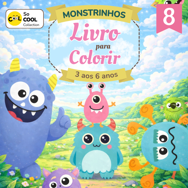 Little Monsters - Colouring Book